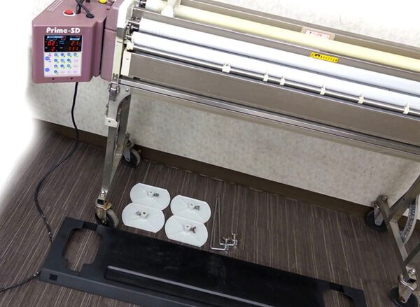 極東産機 3R5613▲KYOKUTO Prime-SD 自動壁紙糊付機 クロス糊付け機 スリッター付き ▲0313 送料込み