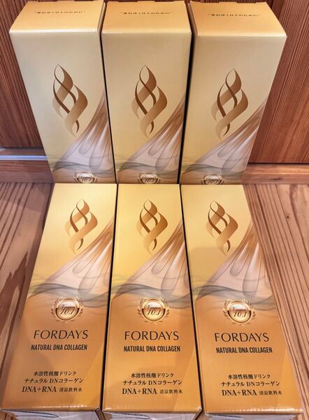 【6本セット】フォーデイズ FORDAYS ナチュラルDNコラーゲン 水溶性核酸ドリンク720ml×6本②