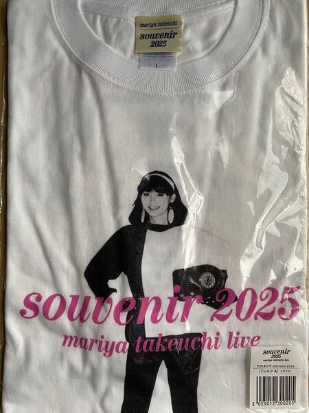竹内まりや souvenir 2025 Tシャツ Lサイズ ライブグッズ ツアー
