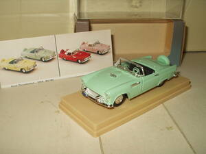 RIO Made in Italy Ford Thunderbied 1956 / イタリア製リオ 1956 フォード サンダーバード コンバーティブル ( 1:43 ) 薄グリーン