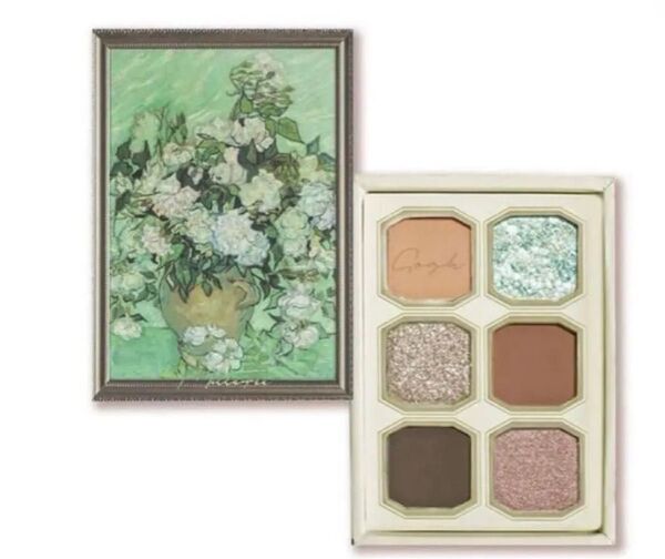 MilleFeミルフィーアイシャドウパレット 10バラのある花瓶