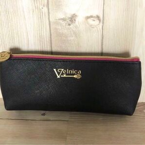 Velnica ヴェルニカ ポーチ ペンケース 内布薔薇模様が綺麗です! 小物入れ
