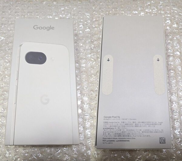 新品未開封 Google Pixel9a 128GB ポーセリン 公式SIMフリー