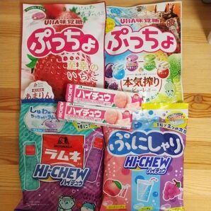 森永ハイチュウとUHA味覚糖ぷっちょ