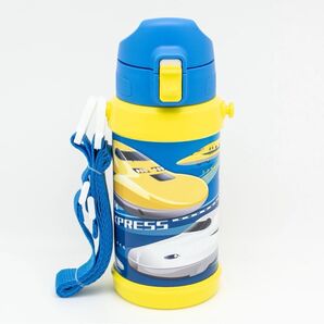 OSK ステンレスボトル 水筒 新幹線 保冷専用 600ml SKS No.2 SBR-600D ドクターイエロー 新幹線のぞみ
