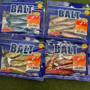 NO.6425 エコギアバルト 4インチ 未開封品4点セット