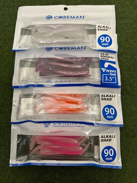 NO.6447 コアマン アルカリシャッド90 未開封品4点セット