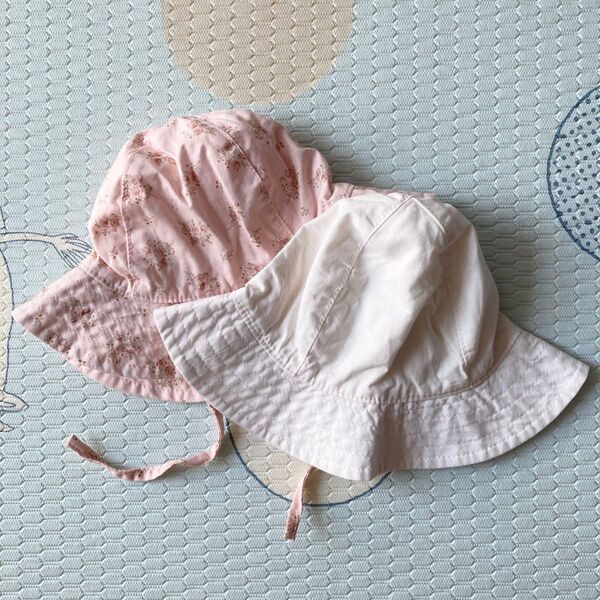 H&M ベビー バケットハット 帽子 42cm 44cm 3〜6M