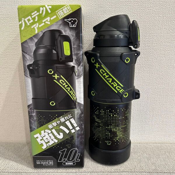 象印 ステンレスクールボトル 魔法瓶 水筒 1l 1.0 ステンレス