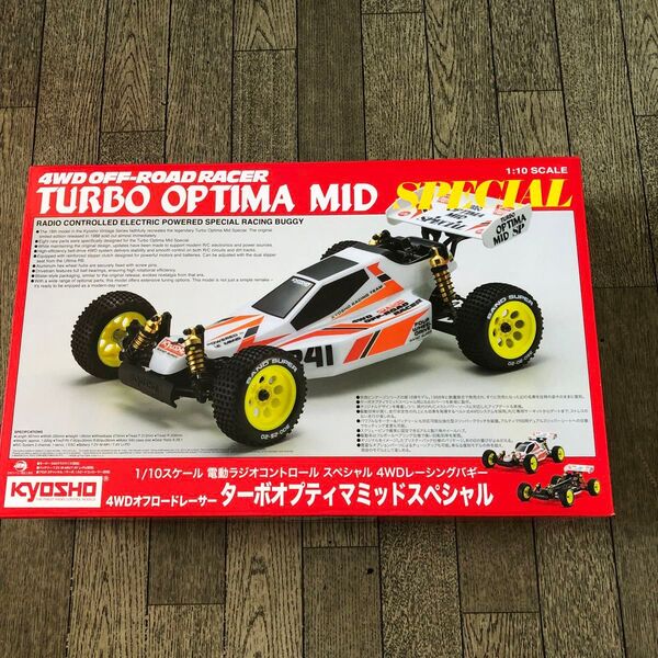 京商 1/10 EP 4WDレーシングバギー ターボオプティマミッドスペシャル 新品未開封品
