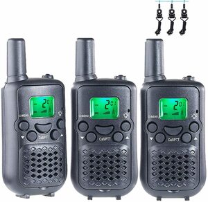 [ great special price ] special small electric power transceiver 3 pcs. set small size light weight wireless transceiver neck .. with strap . license * finding employment un- necessary several person . telephone call possibility 