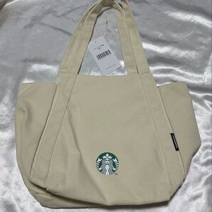 スターバックス 2025年 リサイクル トートバッグ ベージュ 新品未使用品