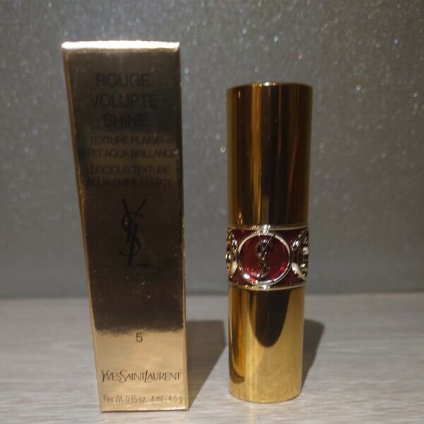 Yves Saint Laurent ルージュ ヴォリュプテ シャイン No.5 新品未使用