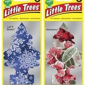 Little Trees リトルツリー エアーフレッシュナー 2024冬 3Pパック各2パック