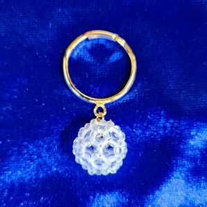 フラーレン リング ゴールド色(指輪ケース付き)