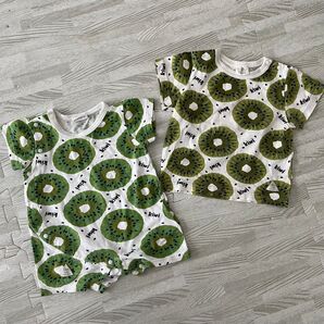 エスケープ SKAPE キウイ Tシャツ ロンパース