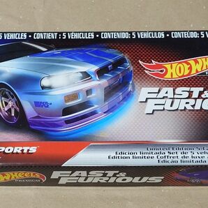 ホットウィール ワイルドスピード Hot Wheels FAST&FURIOUS FAST IMPORTS 5台入セット