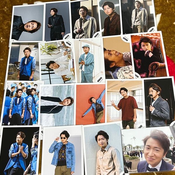 嵐 大野智 公式写真36枚&5×20フォトセット