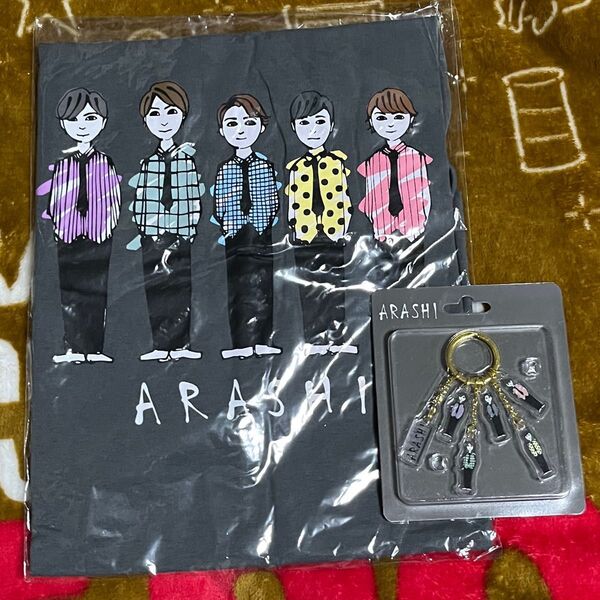 嵐展覧会 嵐×Daichi MiuraコラボTシャツ&アクリルキーチェーン