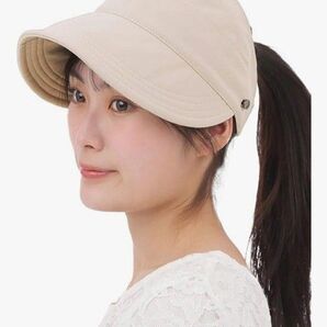 日除け帽子 UVカット レディース 日焼け防止 サンバイザー 遮光100 折りたためる 大きいサイズ 深め