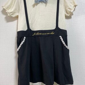 【新品】axes femme kidsガールズワンピース 半袖