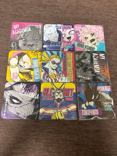 僕のヒーローアカデミア ヒロアカ 原画展 アートコースターセット