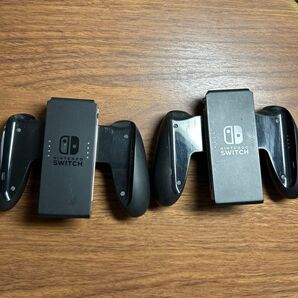 Nintendo Switch Joy-Con グリップ 2個セット ブラック