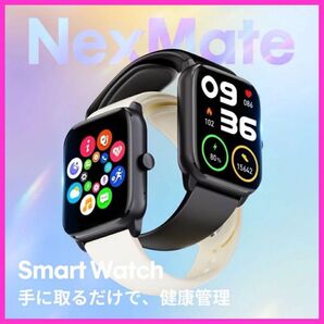 スマートウォッチ iPhone Android 通話 防水 ピンク レディース