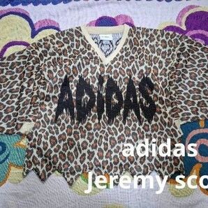 adidas by Jeremy Scott jagged leopard T