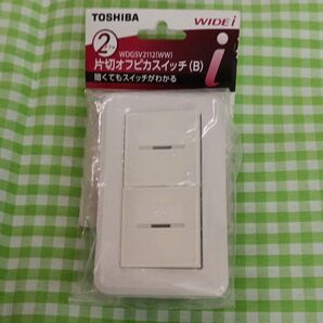 東芝 片切オフピカスイッチ(B) WDGSV2112