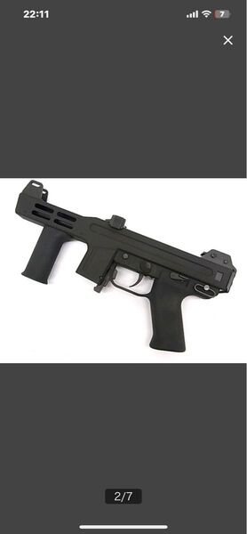 FTCスペクターM4 ストック付き BV式ガスガン作動未確認 ガスガン
