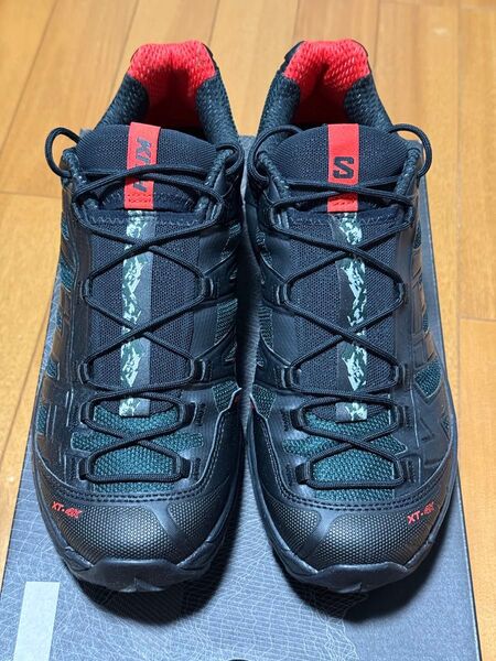 KITH × Salomon XT-4K Black/Scarab/Fiery Red サロモン xt-6 キス ニューバランス