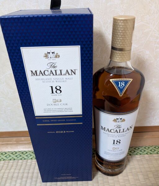 新品未開封 MACALLAN 18年 ダブルカスク 2023