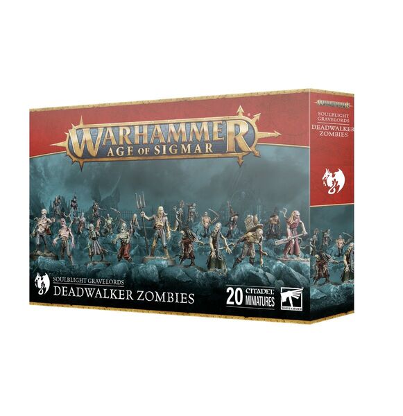 【新品】【ウォーハンマー:AOS】ソウルブライト・グレイヴロード:デッドウォーカー・ゾンビ