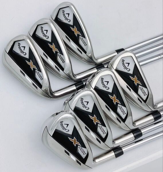 希少なレフティ! Callaway X HOT アイアンセット ゴルフクラブ
