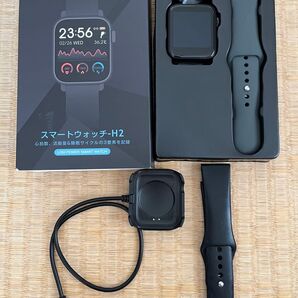 2022年美品!スマートウォッチ itdeal h2 iPhone Android対応