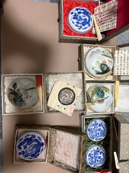 上海西冷印社 箭簇印泥 上品印泥 潜泉印泥 印泥 篆刻 書道 押印 朱肉 中国 印泥 印鑑 篆刻 朱肉