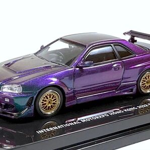1/64 INNO スカイライン R34 GT-T 2022 香港限定