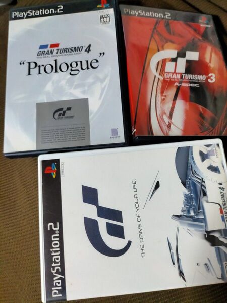 PS2 グランツーリスモ3本セット