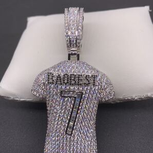 ユニホーム BADBEST シルバー ヒップホップ B系 ブリンブリンネックレス