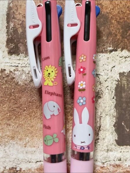 ☆この1セットしか出しません!!完売品!!入手困難!!超レア!!ミッフィージェットストリーム2本セット 可愛すぎる☆