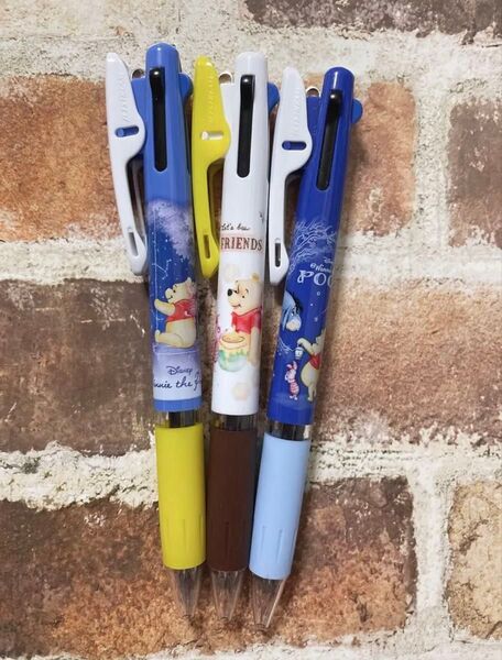 ☆完売品!!入手困難!!くまのプーさんジェットストリーム3本セット☆