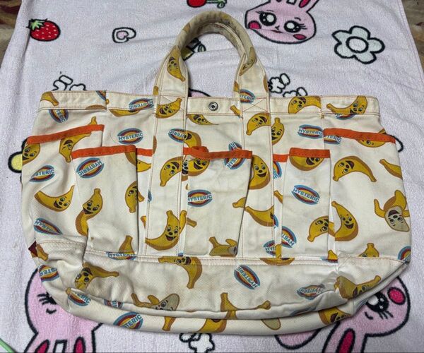 早い者勝ちです!HYSTERIC GLAMOUR バナナ柄トートバッグ