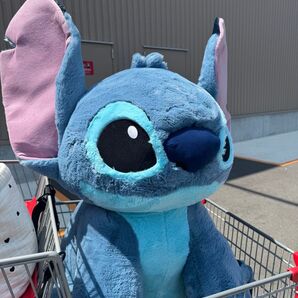 スティッチ コストコ ぬいぐるみ 特大 ブランケット 付き