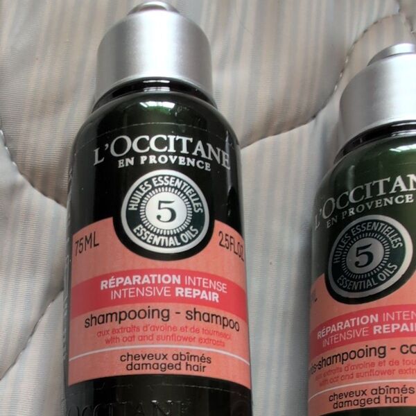 ロクシタン ファイブハーブス リペアリング(リニューアル前)シャンプー ボトル 75ml×1個+コンディショナー75ml×1