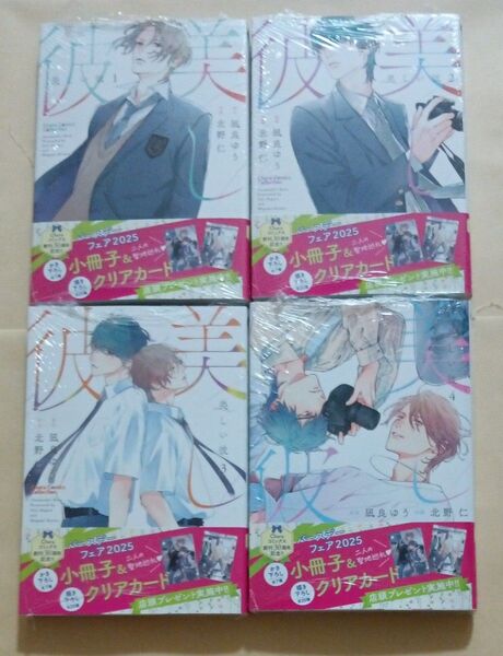 コミックス 美しい彼 1.2.3.4巻 4冊セット 凪良ゆう 北野仁 シュリンク付