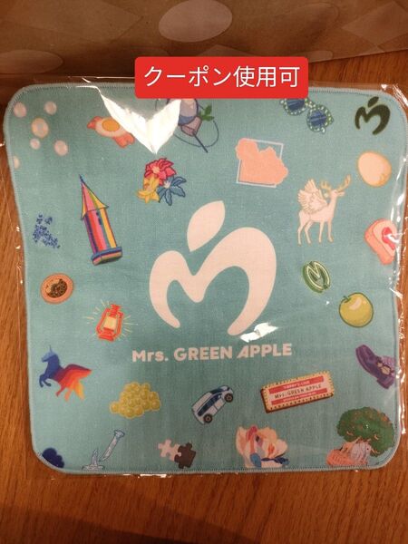 Mrs. GREEN APPLE ポップアップ10 ミニタオル ミセスグリーンアップル 10周年 タオルハンカチ