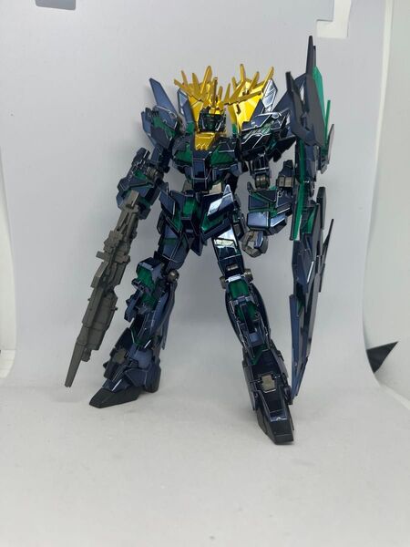 ガンプラ HG バンシィノルン チタニウムフィニッシュ 組み立て済み完成品