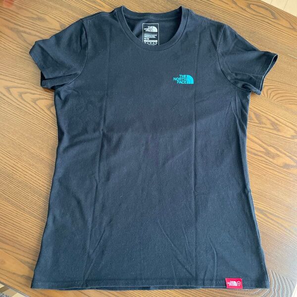 THE NORTH FACE ノースフェイス プリント半袖Tシャツ 黒