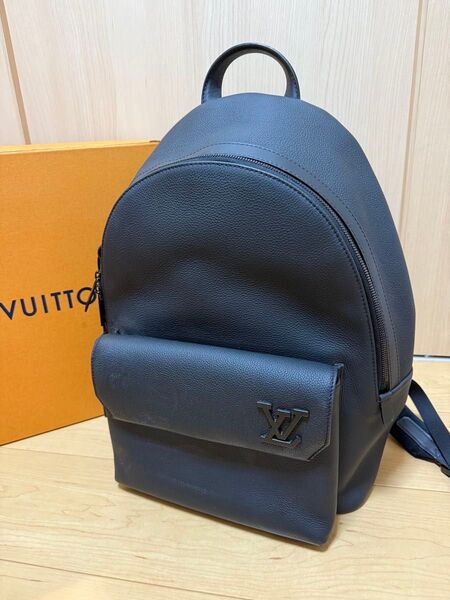 LOUIS VUITTON ルイヴィトン バックパック リュック レザー アエログラム